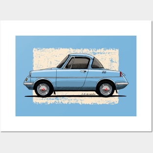 The super cute small coupe from Hiroshima Posters and Art